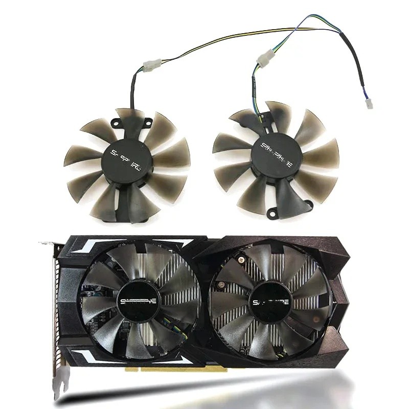 ใหม่ GA91S2H 12V 0.35A 86 มม.RX 560 4Pin VGA พัดลมสําหรับ SAPPHIRE RX560 กราฟิกการ์ดพัดลมระบายความร้