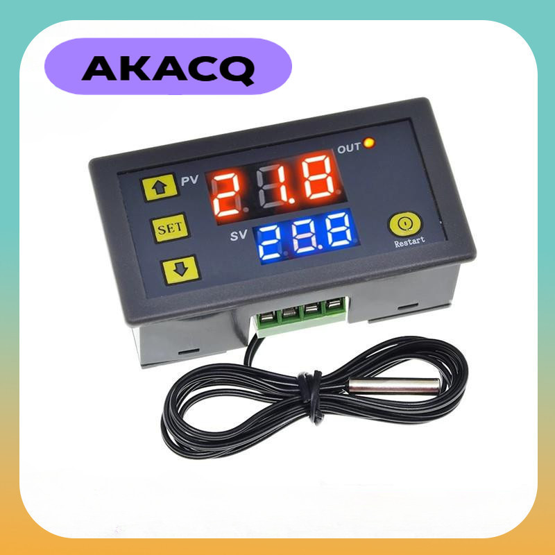 W3230 DC 12V / 24V 20A AC 110V-220V 10A Digital LCD Temperature Controller พร้อม Transducer aCQ