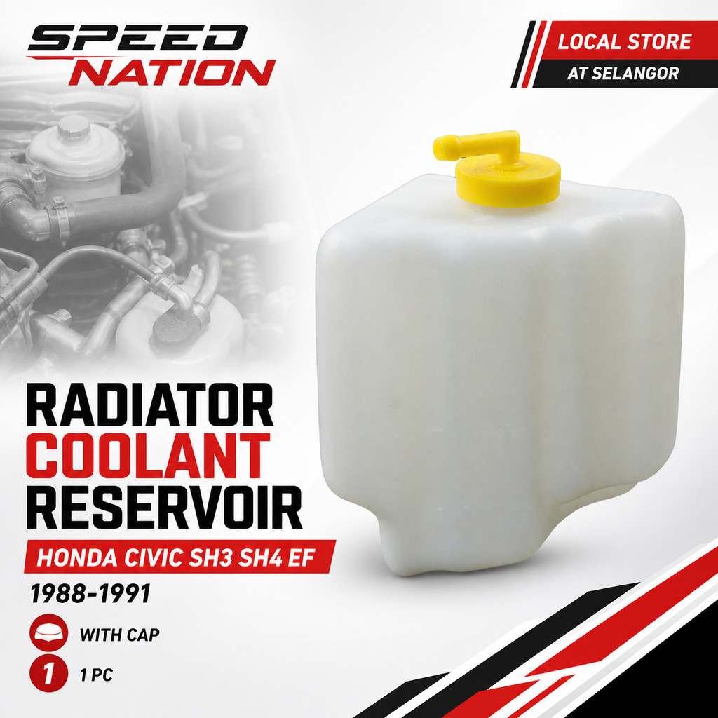Honda Civic SH3 SH4 EF2 EF3 EF9 1988-1991 หม้อน้ํา Coolant Reservoir