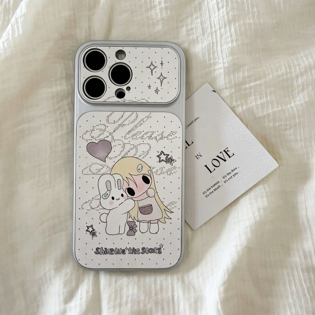 เคสไอโฟน ลายสาวน้อยQน่ารัก 2 👧iPhone17/18ProMax 16pro 15plus 14/13/12/11 ชื่อร้าน case-CDYMBKP56