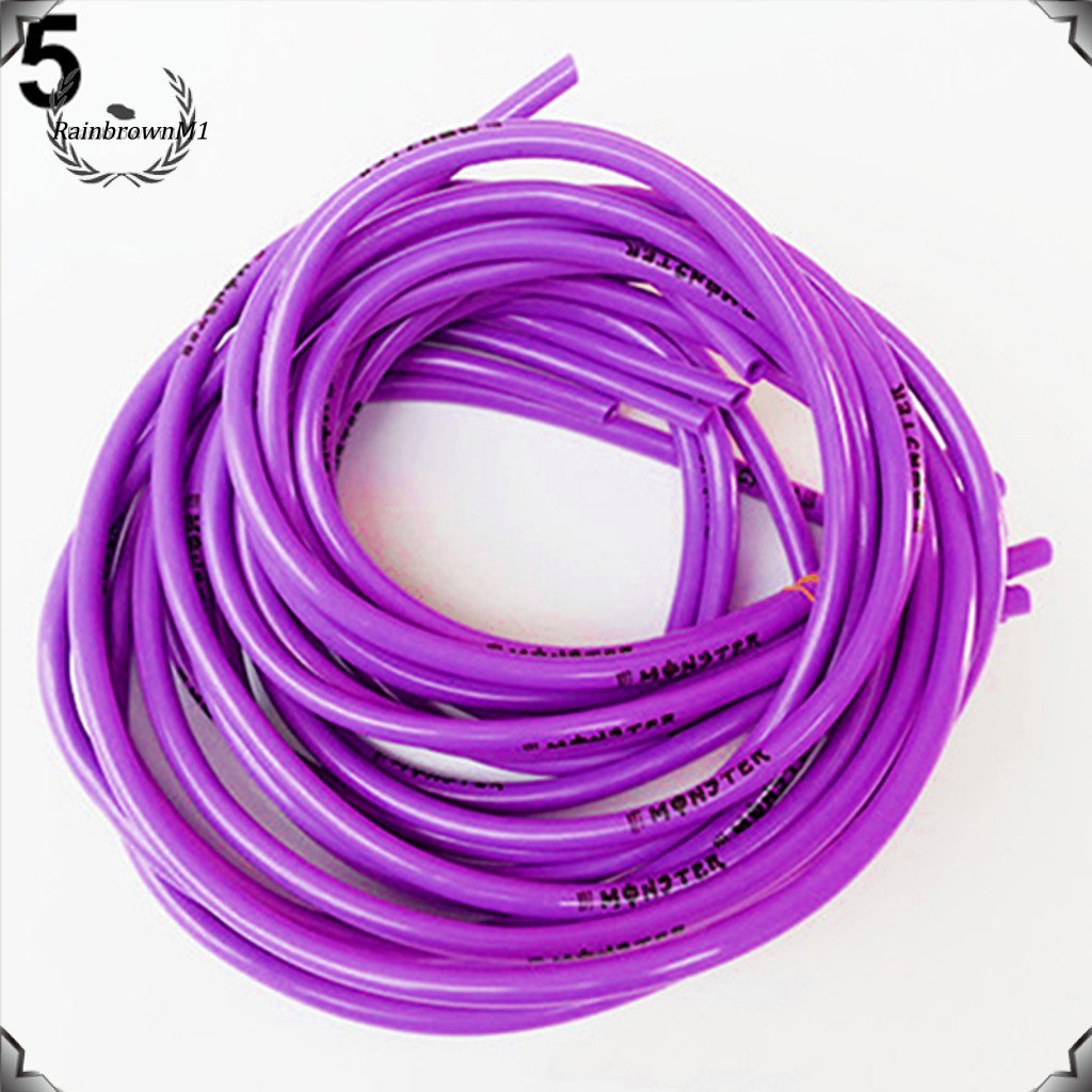 [Rm] Universal Motorcycle Bike 1M Petrol Fuel Hose ท่อน้ํามันแก๊ส 5mm I/D 8mm O/D Tube