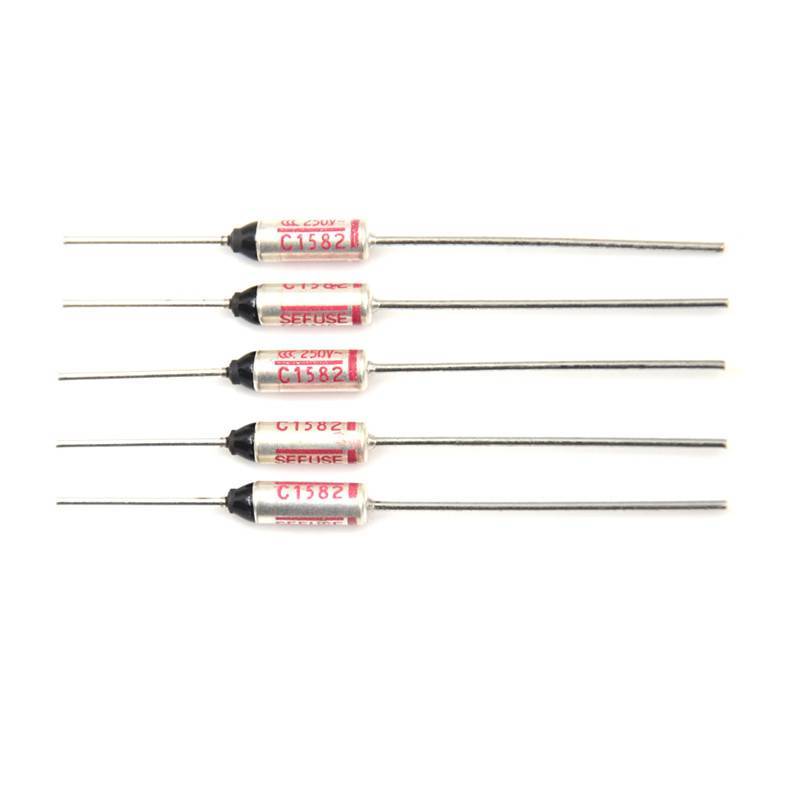 [Beautyoufeel] 5 ชิ้น SF214E Sefuse Cutoffs ฟิวส์ความร้อน 216°C 216 องศาเซลเซียส 10A 250V