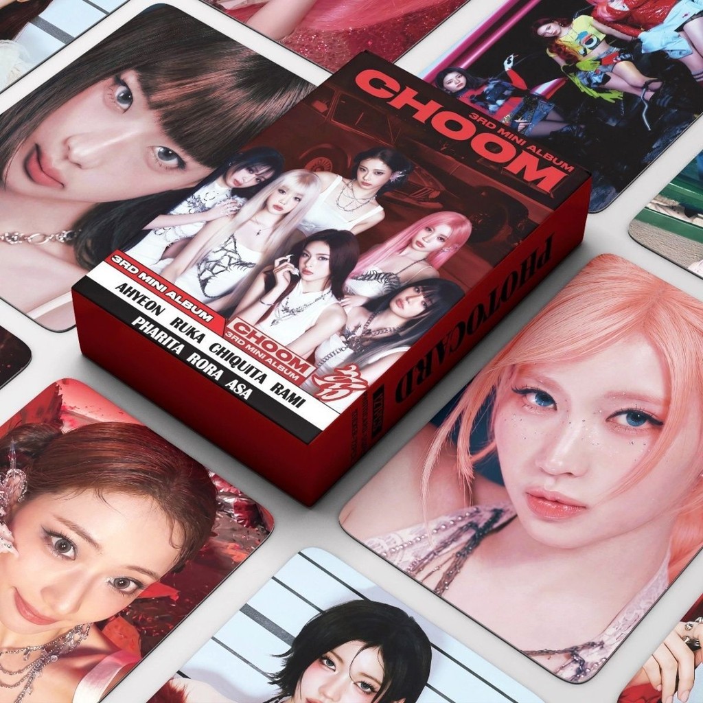 127 BABYMONSTER BABYMONSTER อัลบั้มใหม่ CHOOM Photocard สติกเกอร์ AHYEON Zheng Yaxian Photocard โฮมเ