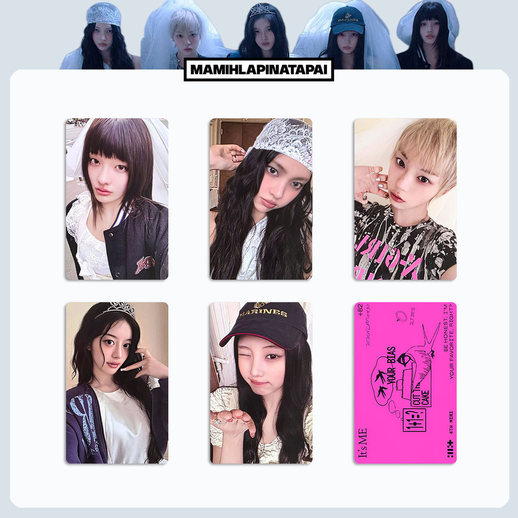 ILLIT ของขวัญ ILLIT MAMIHLAPINATAPA อัลบั้ม Photocard การ์ดพิเศษ GRWM การ์ดสุ่ม