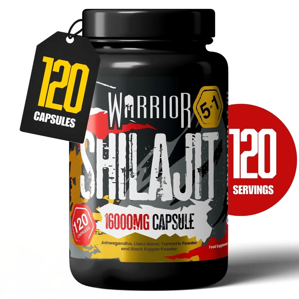 WarriorSHILAJIT แคปซูล 120 แคปซูล (16000g)