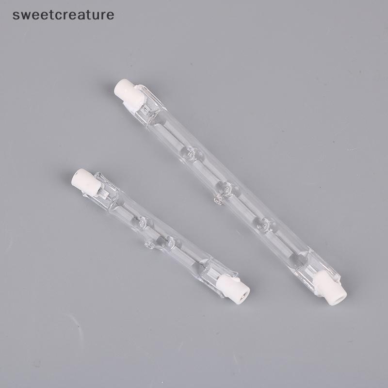 Sweetcreature โคมไฟ 70-1000W Double Ended Linear R7s หลอดไฟฮาโลเจน AC220-240V ตกแต่งในครัวเรือน R7s 