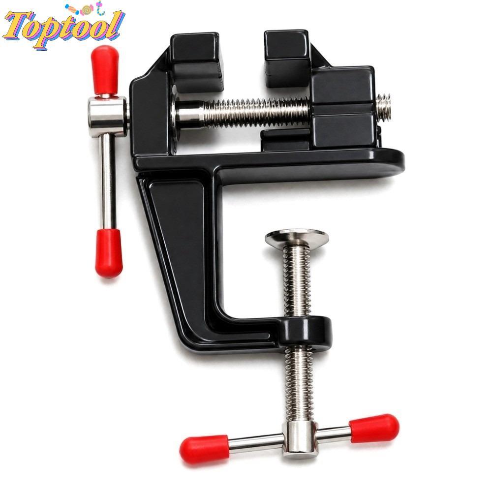 TOPTOOL Mini Work Bench Vise,ขนาดเล็กขนาดClamp On Design Hobby Bench Vise,แบบพกพาBench Vice Mountอลู