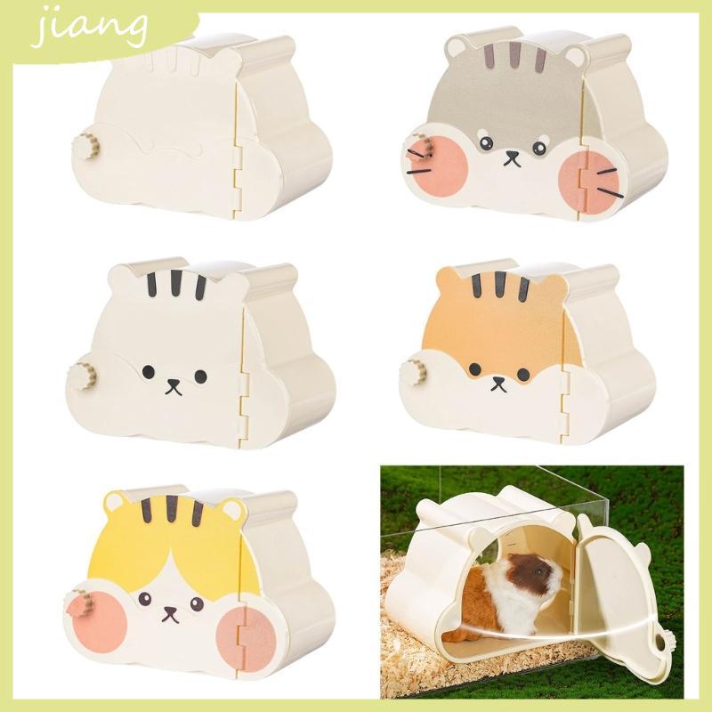 JN สัตว์เล็ก Shelter House สัตว์เลี้ยงกรงมุม House Guinea Pigs Hideouts บ้านเม่นกรง Habitats กรงอุปก