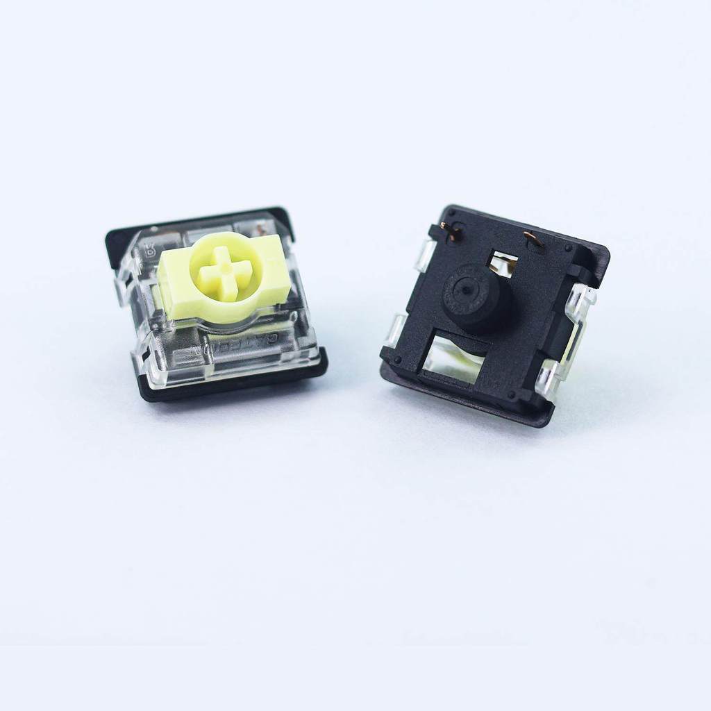 Gateron Low Axis 2.0 Mechanical Keyboard Low Axis gateron Banana Low Axis Thin Portable Office Axis 