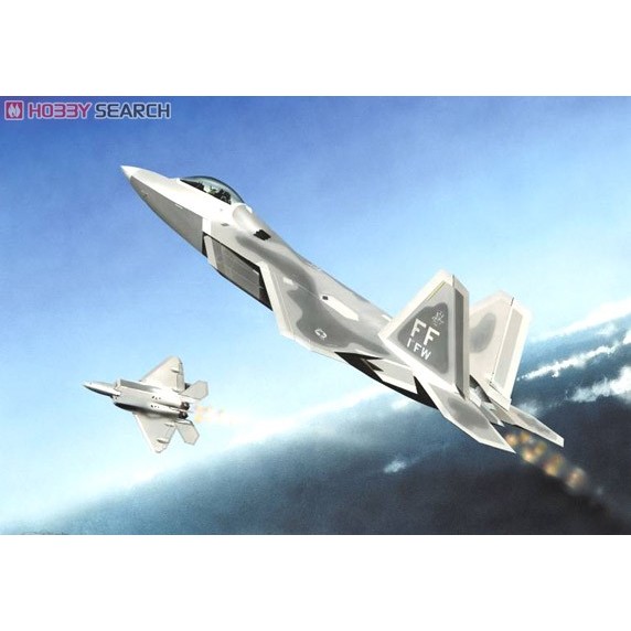 ชุดโมเดล Trumpeter 01317 1/144 F-22 RAPTOR (PLASTIC MODEL)
