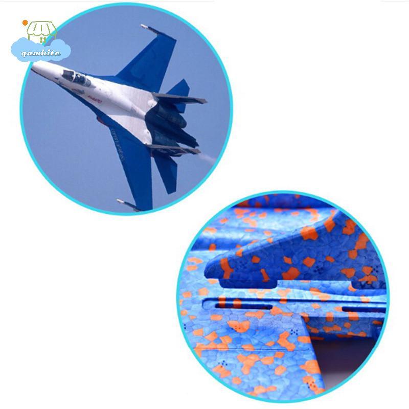 [LI] EPP Foam Hand Throw Airplane Outdoor Launch Glider Plane ของเล่นเด็ก IE