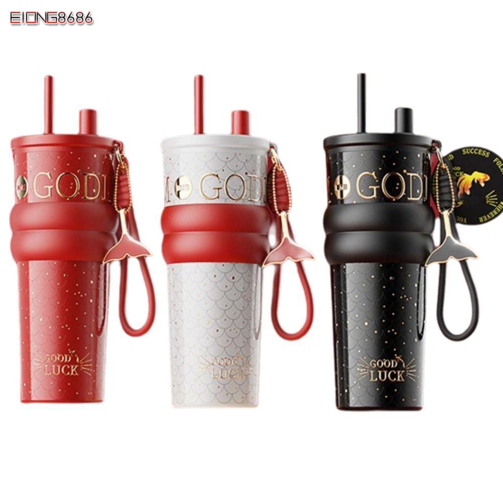 EIONG8686FTถ้วยกาแฟเคลือบเซรามิก, 710ML SUS316ถ้วยสูญญากาศสแตนเลส,ฉนวนกันความร้อนทนทานหรือความเย็นเก
