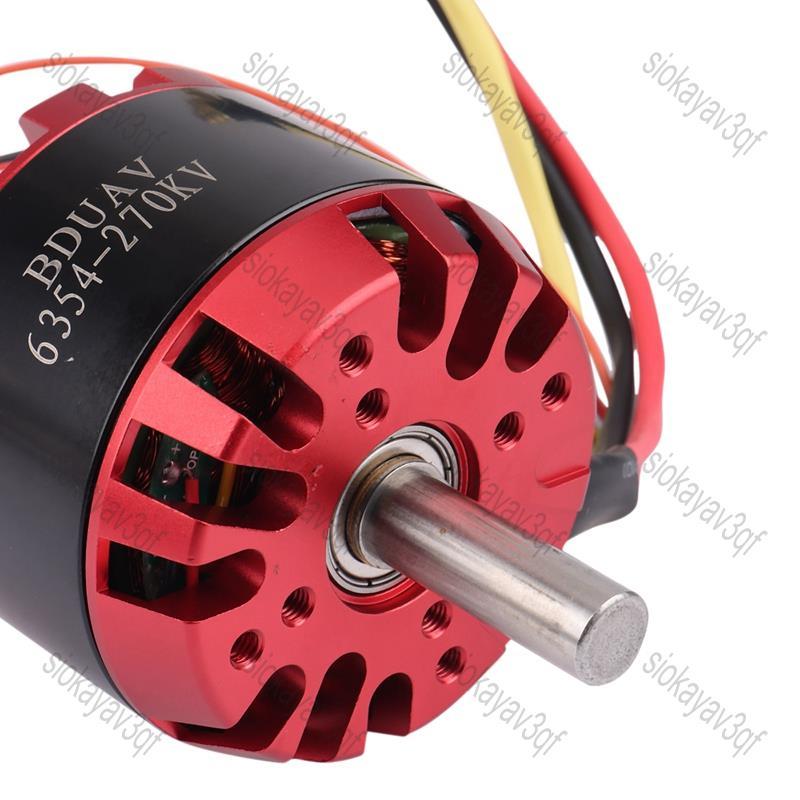 6354 270KV 2300W 3-10S Outrunner มอเตอร์ไร้เซนเซอร์ไร้แปรงถ่านสําหรับสกู๊ตเตอร์สี่ล้อสเก็ตบอร์ดไฟฟ้า