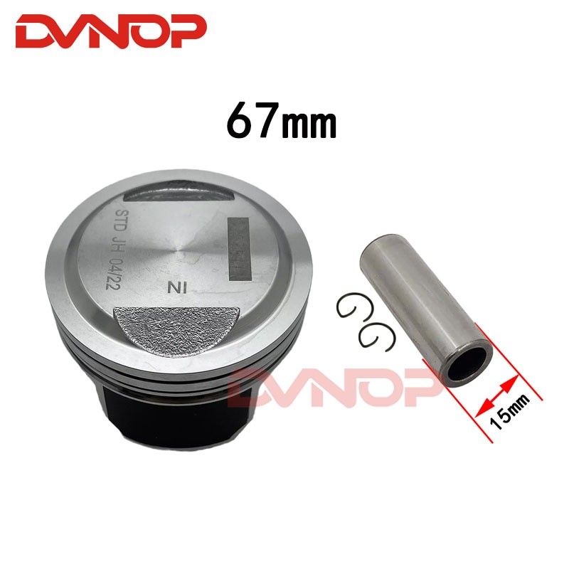 XINNIANDI 67 มม.233Cc ชุดแหวนลูกสูบสําหรับ Honda CRF230F CRF 230F CRF230 F 2007-2015