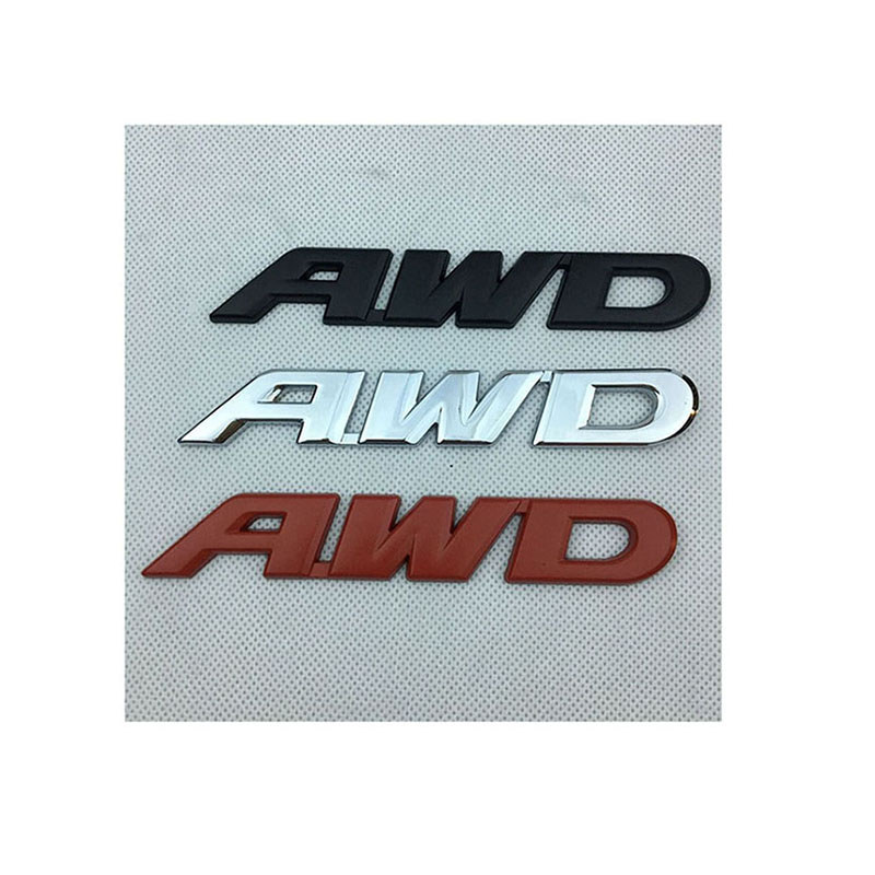 Premium-Custom Metal Emblem Logo AWD สติ๊กเกอร์ติดรถยนต์สําหรับอุปกรณ์เสริม Honda