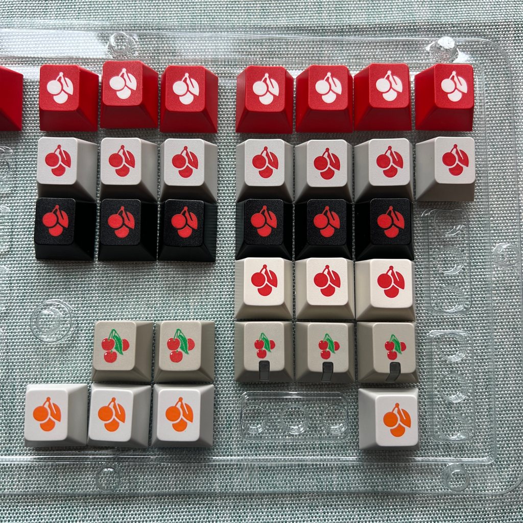 keycap คีย์แคปใส GMK Cherry logo Two-Color Keycap gmk Unique Original Keycap 1 ชิ้น Made in Germany