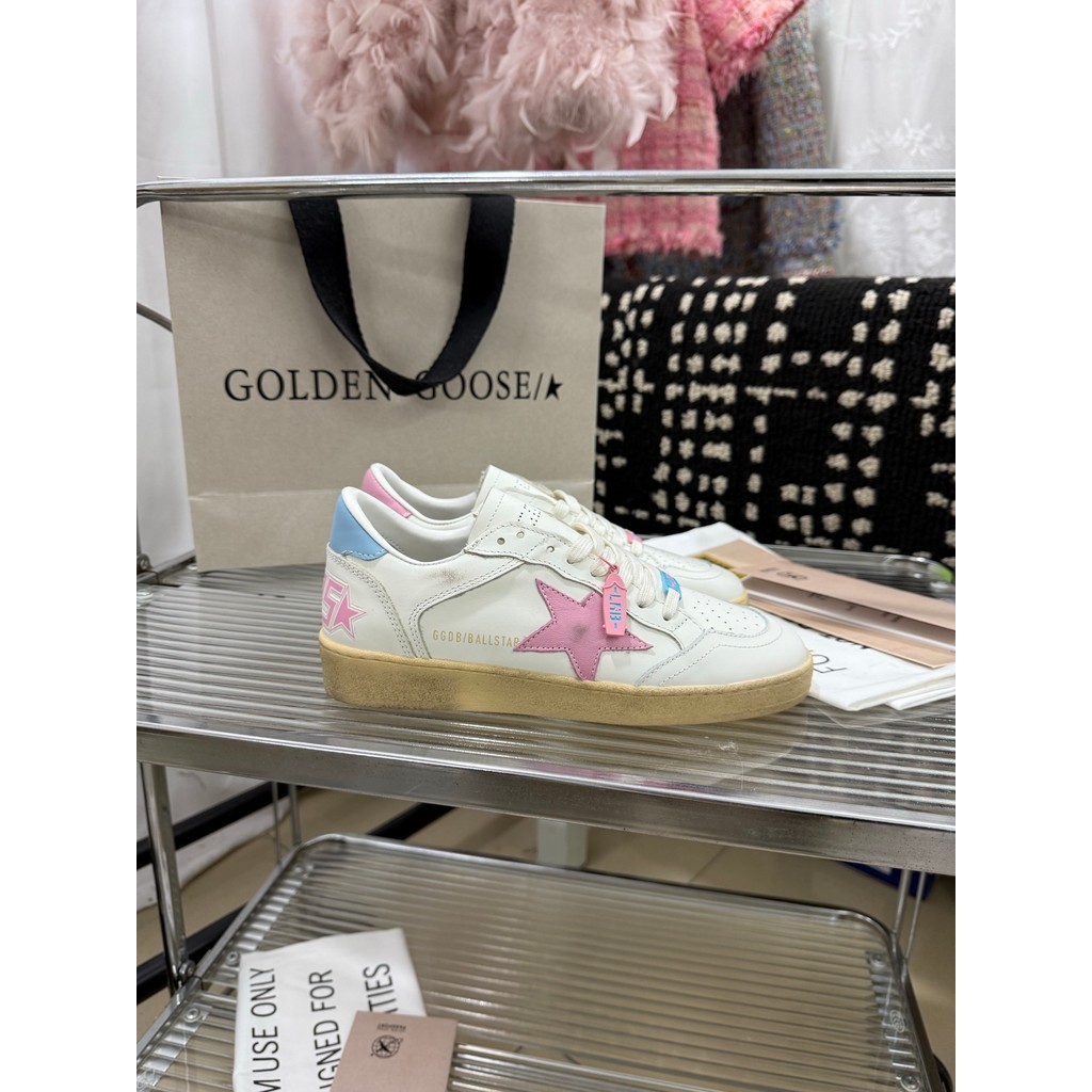 88 XJHB3 GGDB BALLSTAR ผู้ชายผู้หญิงรองเท้าผ้าใบตัดต่ํารองเท้ากีฬาสกปรกรองเท้า Star รองเท้าสีขาว 35-