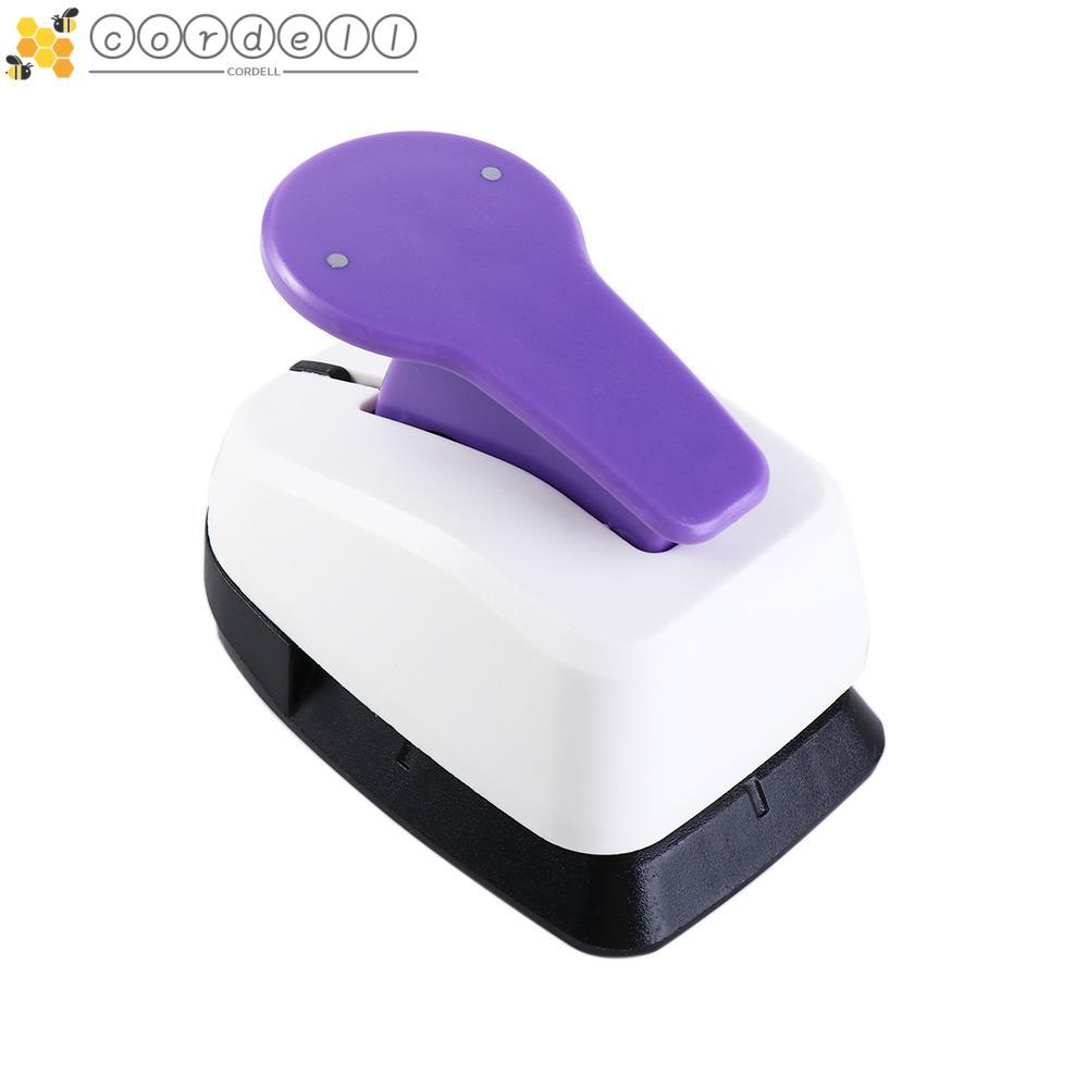 CORDELL ต่างหูการ์ด Punch Handmade Craft DIY เด็ก Punches Maker ตัดหัตถกรรม Double Post Paper Punch