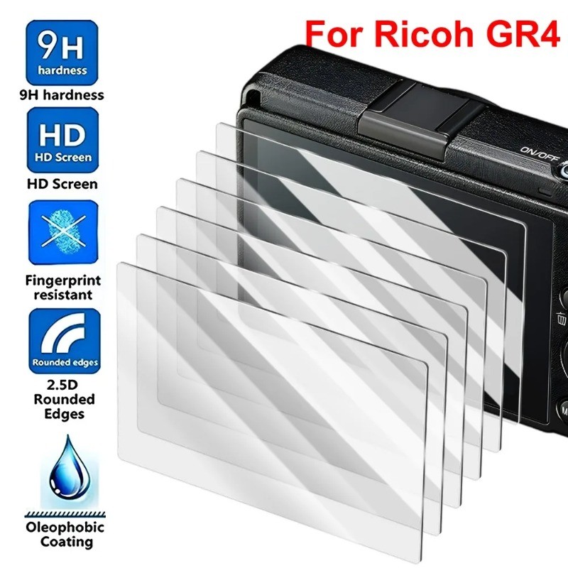 1-3Pcs กล้องฟิล์มแก้วสําหรับ Ricoh GR GR II GR III HDF GR III GR IIIx HDF GR IIIx GR IV HDF GR IV Mo