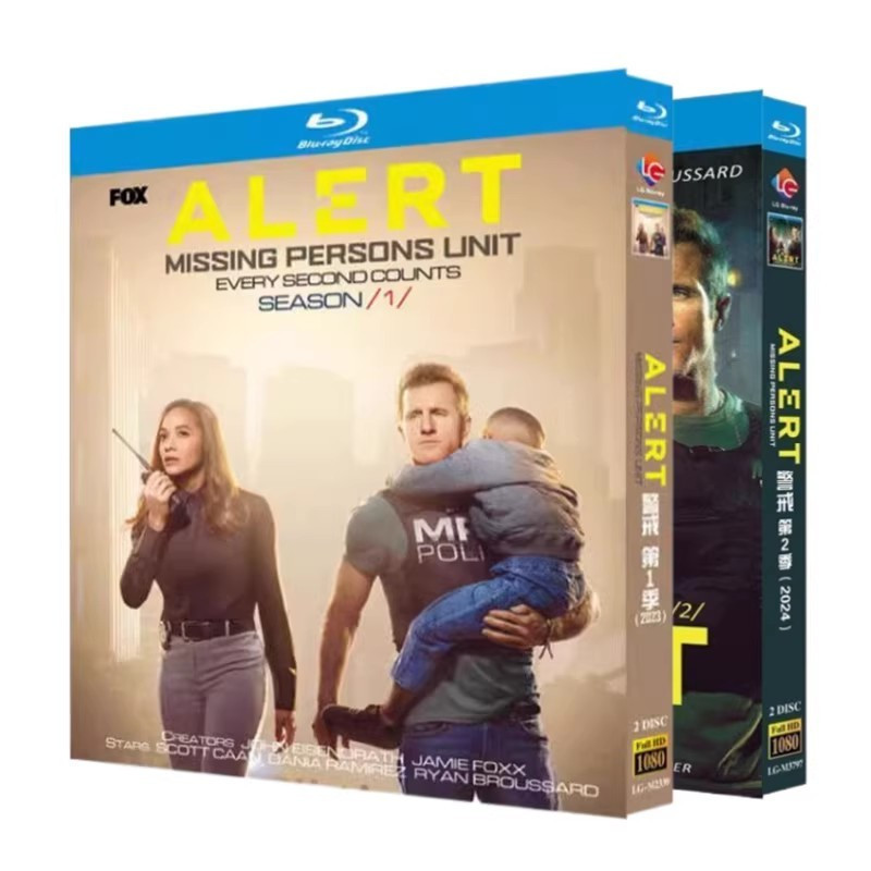 Blu-ray Disc Drama Alert: Missing Persons Unit Season 1-2(2023-2024) 4BD G01