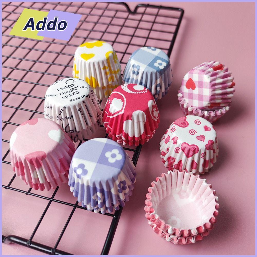 ADDO.PH 1000 ชิ้น Cupcake Liners, Non-stick ทิ้งมัฟฟินเบเกอรี่ถ้วย, Party Greaseproof กระดาษมัฟฟิน L