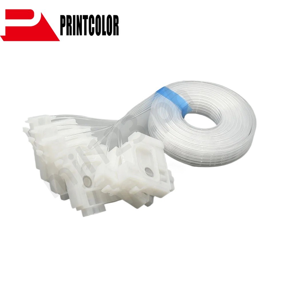 1 ชุด L800 Printhead DTF เครื่องพิมพ์หมึก Damper Dumper สําหรับ Epson L801 L805 L810 L850 L1800 L130