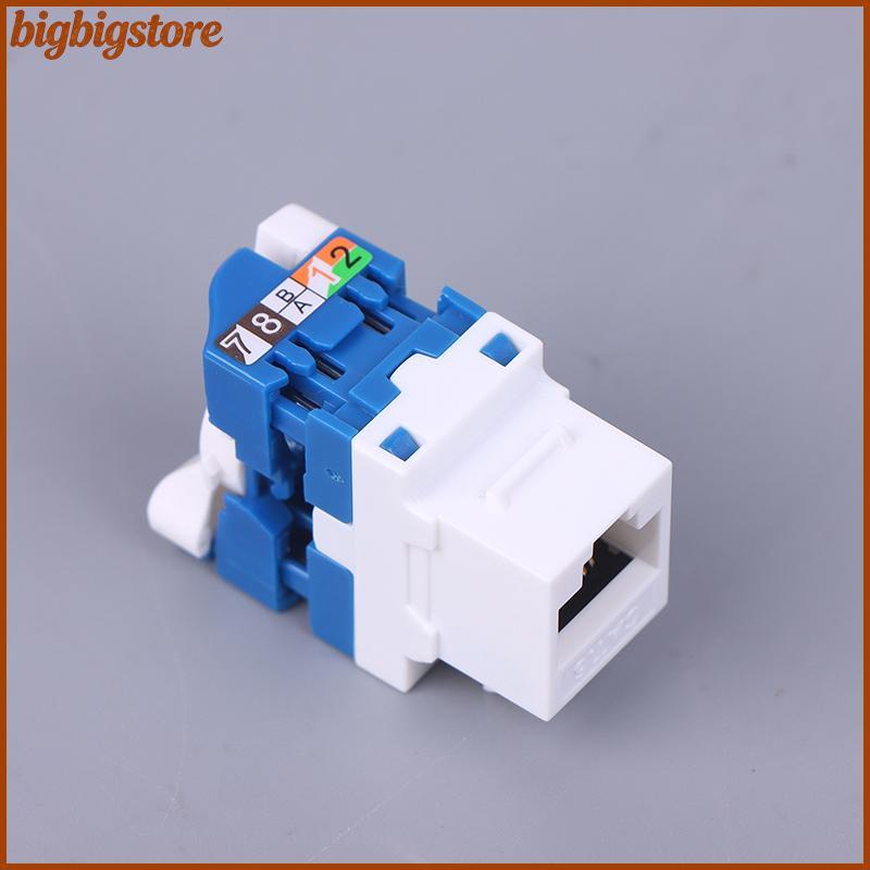 Big Whirling Wire CAT6 RJ45 Toolless LAN ใส่ Keystone Ethernet โมดูล Ja Gigabit UTP เครื่องมือฟรี In