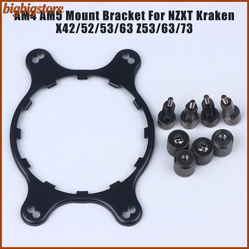 Big AM4 AM5 Mount Braet Stud Nut Kit สําหรับ NZXT Kraken X41 X42 X51 X52 X61 X62 X63 X72 X73 Z63 Z73