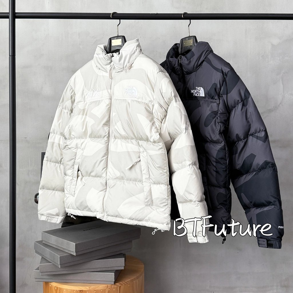 1: 1 Scale 丨 North Home x XX Co-Branded Down Jacket LOGO ปัก Hooded Down Jacket