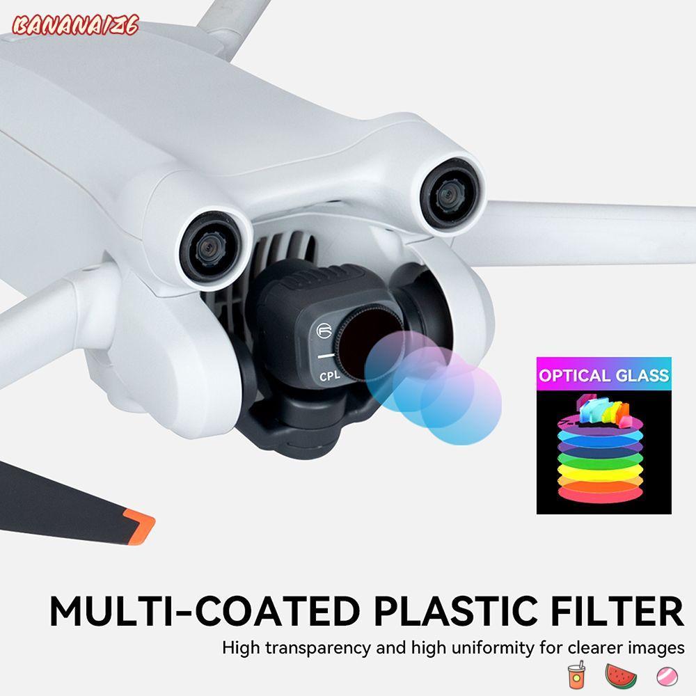 BANANA1Z6 สําหรับ DJI Mini 3 อุปกรณ์เสริมกล้อง Drone Glass Filter สําหรับ DJI Mini 3