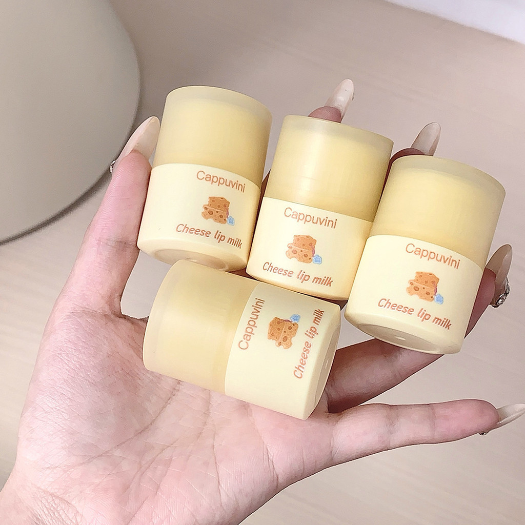 Cappuvini Cappuvini Cheese Lip Cream Moisturizing Lip Care Exfoliating Student Lip Care Lip Cream
