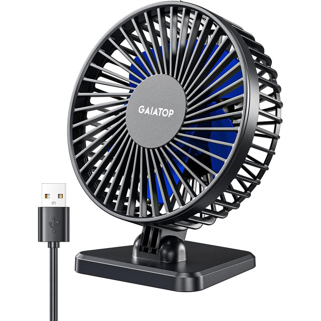 GaiatUSBDeskFan,ส่วนบุคคลแบบพกพาQuietallTableDesktableDesktfan UKYO