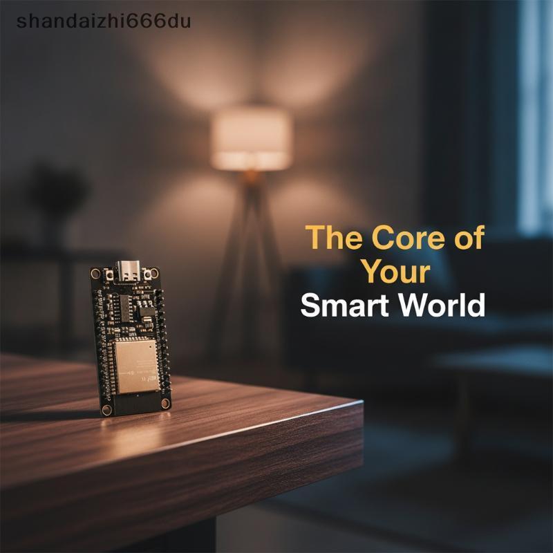 Shandaizhi666du 30-Pin ESP32 บอร์ดพัฒนาป้องกันกรณี Snug Fit Type-C พอร์ตสําหรับ WIFI BT การทดลองอิเล