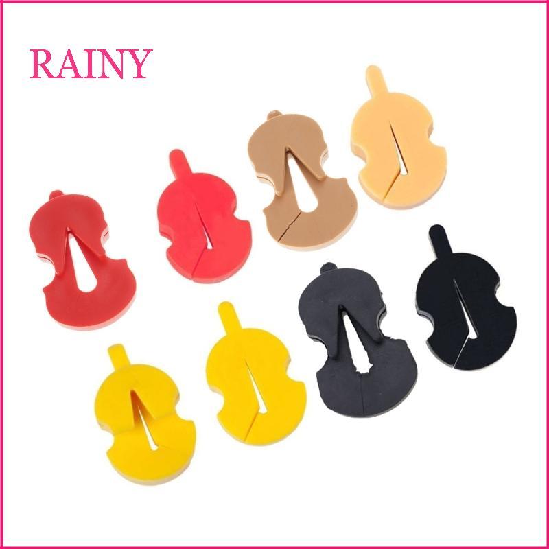 RAINY ยางนุ่มไวโอลิน Mute Cello Silencers เปลี่ยน Cello Practice Mute Volume Control ไวโอลิน Mute Pr