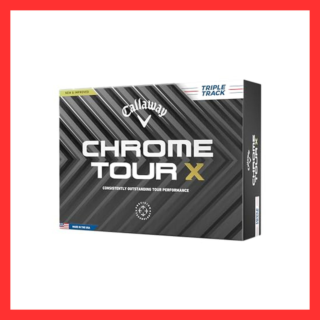 Callaway Golf Ball CHROME TOUR X 24 4 Piece Construction [Direct from japan]