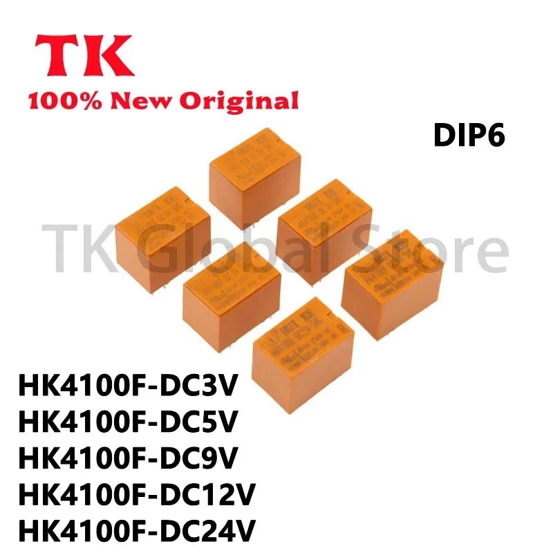 10PCS ใหม่ Original HK4100F HK4100F-DC3V HK4100F-DC5V HK4100F-DC9V HK4100F-DC12V HK4100F-DC24V -SHG 