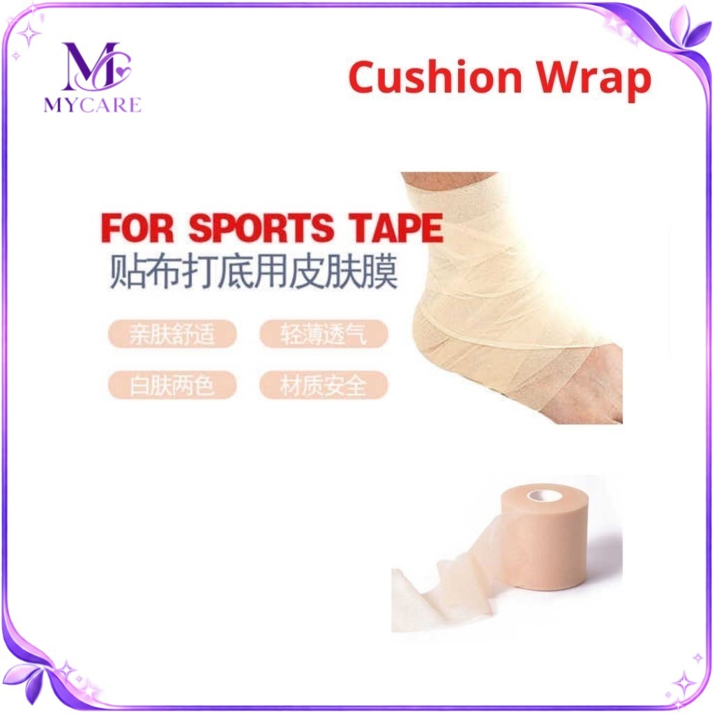 ไม้แบดมินตัน Cushion Wrap เบาะเทนนิส Cusion Tape เทปรัดกีฬา 1 ม้วน MY