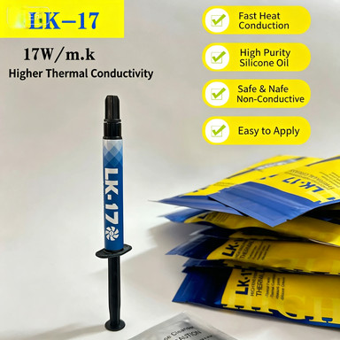 จาระบีความร้อน LK series, LK-15, LK-17, แผ่นความร้อน CPU, ระบายความร้อนด้วยคอมพิวเตอร์