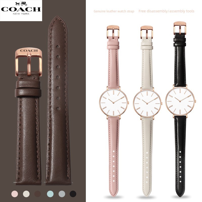 นาฬิกาเด็กผู้หญิง นาฬิกา ผู้ชาย seiko ของแทั สายนาฬิกาหนังแท้ COACH สายนาฬิกาผู้หญิง boyfrien สายหนั