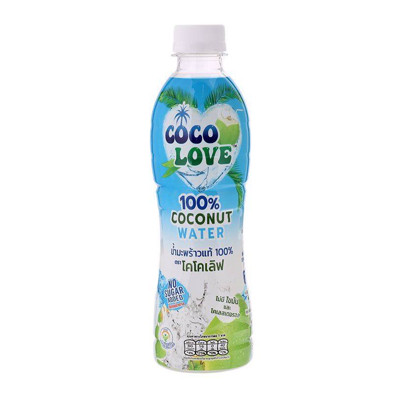 โคโคเลิฟน้ำมะพร้าวแท้100เปอร์เซ็นต์ 350มล. CocoLove Coconut Water 100percent 350ml.