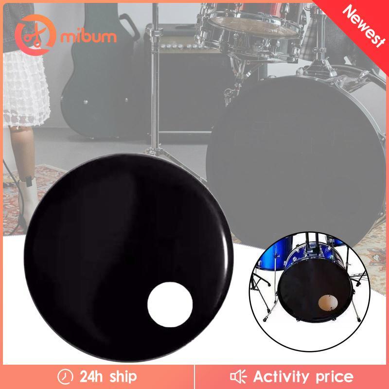 [Mibum] Bass Drum Resonant Head Drum Repair Parts Smooth Bass Drum Resonance Skin