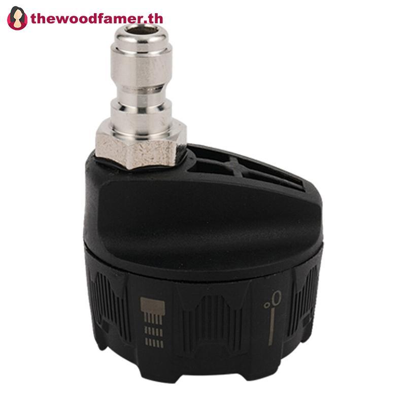 หัวฉีดเครื่องซักผ้าแรงดันสูงอย่างดีสําหรับอะแดปเตอร์ 1/4 "QC Male, 3600psi Water Parts TH