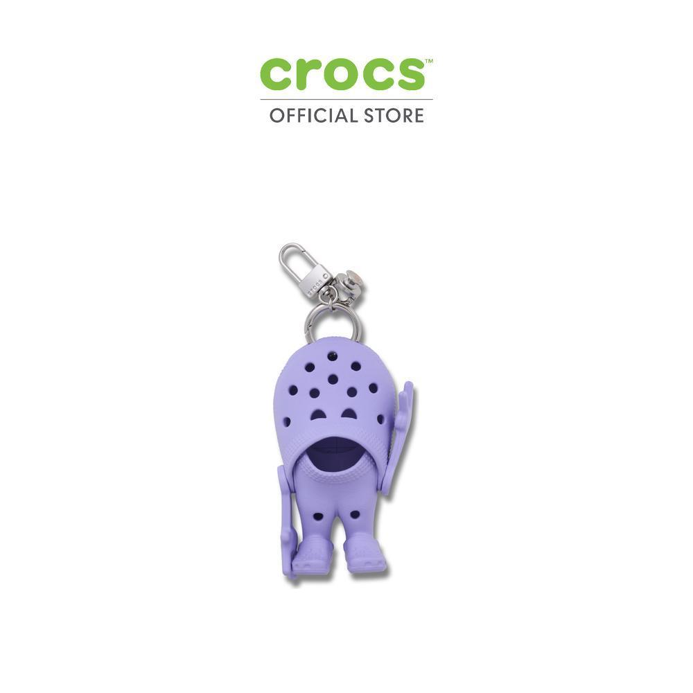 CROCS พวงกุญแจ LIL CLASSIC BAG CHARM - MYSTIC PURPLE