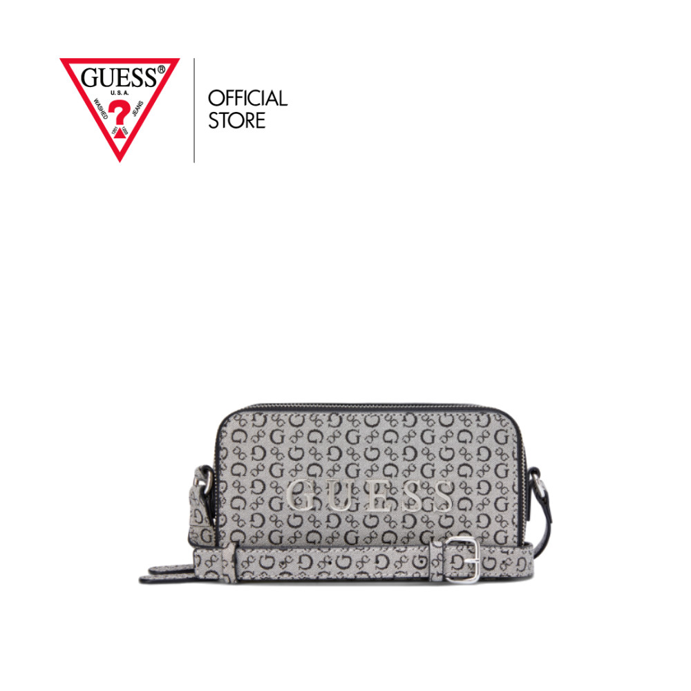 กระเป๋า Guess รุ่น SV212070 SOFIA MINI CROSSBODY TOP ZIP สีดำ