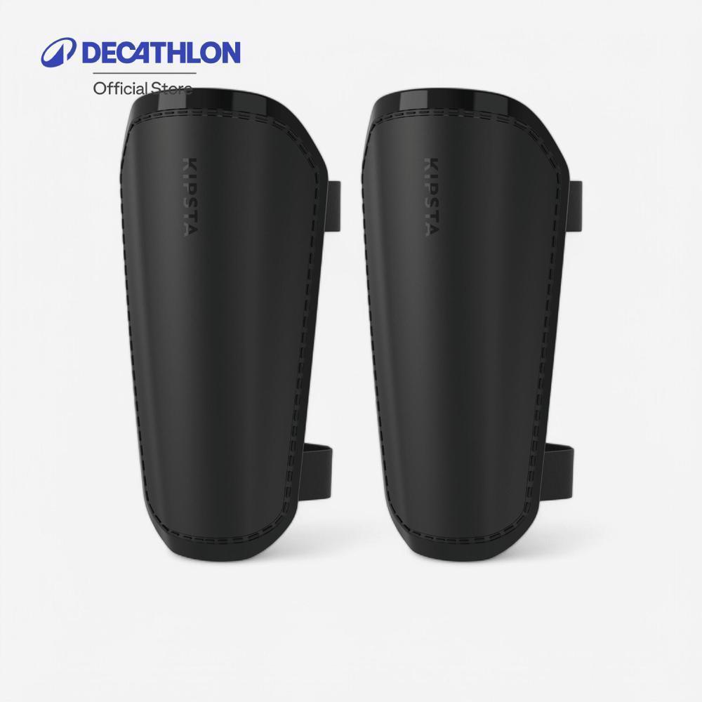 Decathlon Kids' Football Shin Pads F100 สนับแข้งใส่เล่นฟุตบอลสำหรับเด็ก รุ่น F100 - Black