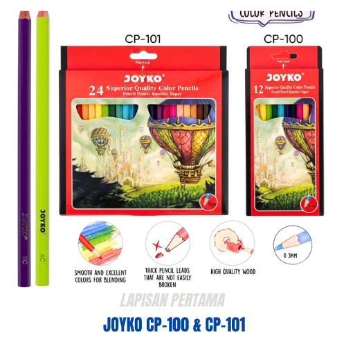 JOYKO CP-101 และ CP-100 ดินสอสีอ่อน
