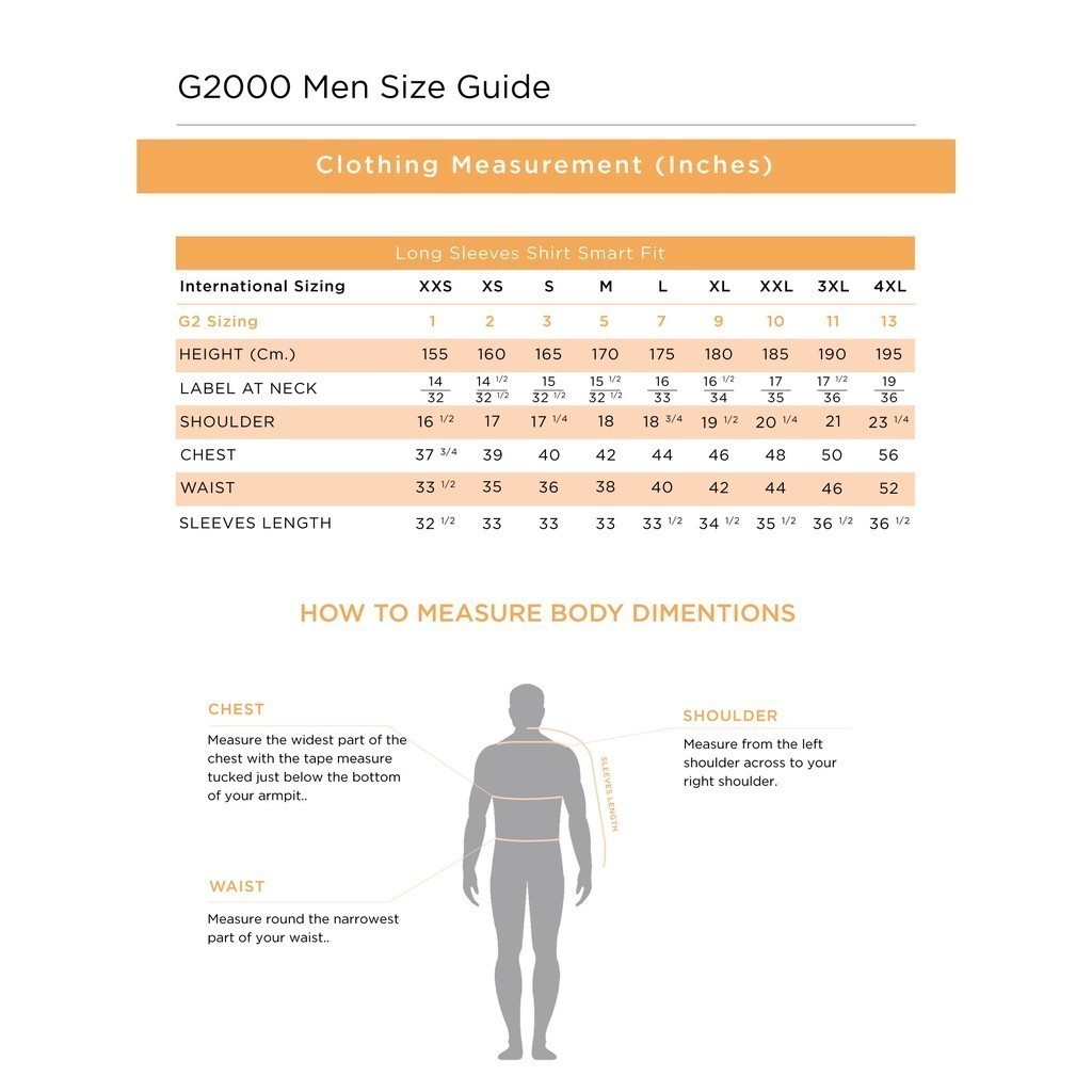 G2000 قميص رجالي Smart Fit — أبيض — صورة 8