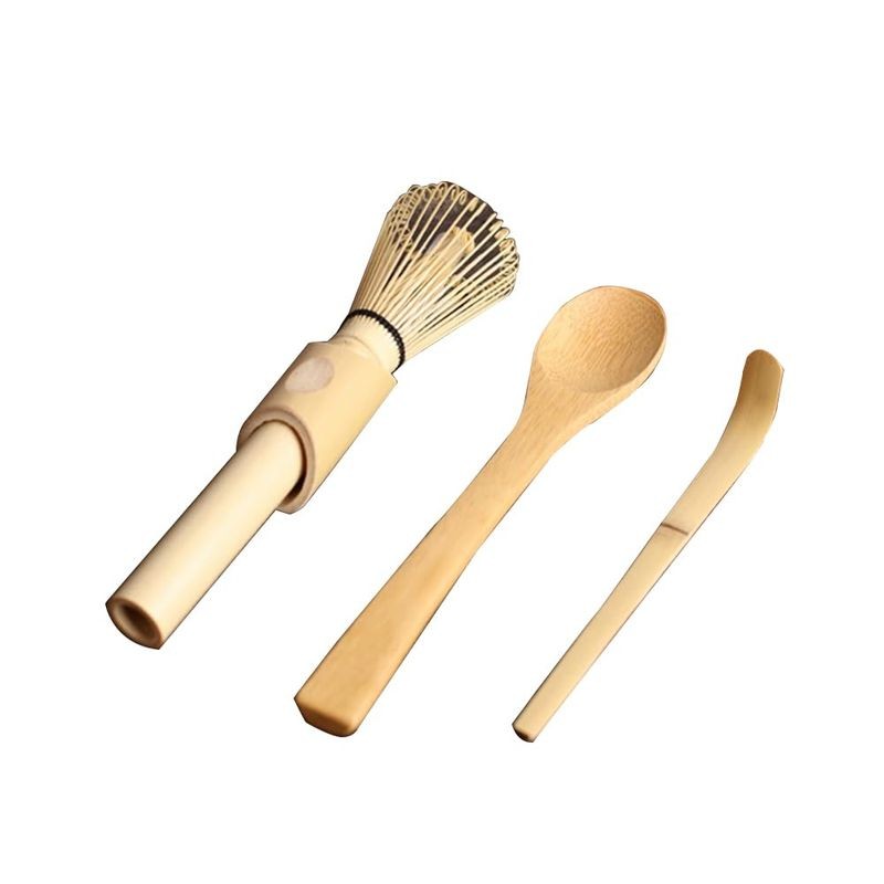 Matcha Tea Whisk Set Bamboo Tea Whisk Matcha Whisk Stirrer Long Handle Matcha Whisk Tea Ceremony Too