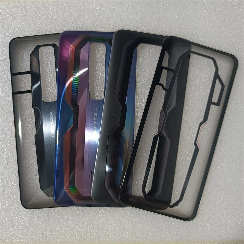 สําหรับ ZTE Nubia Red Magic 7 Pro NX709J / 7S Pro NX709S แบตเตอรี่แก้วปกหลังซ่อมเปลี่ยนด้านหลังกรณี