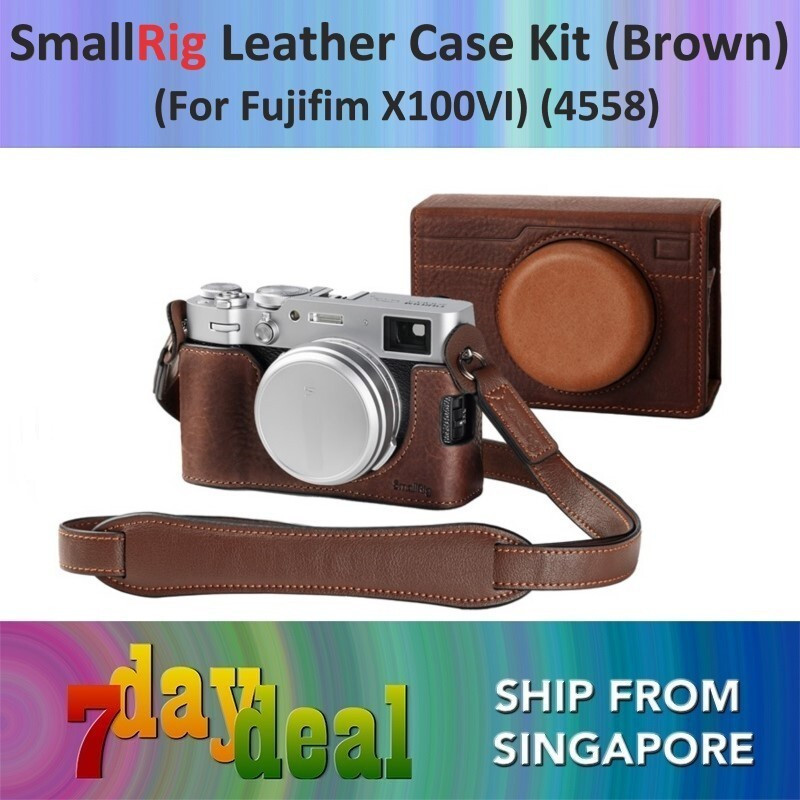 SmallRig Leather Case Kit สีน้ําตาลสําหรับ Fujifilm X100VI 4558HT99 WSBB